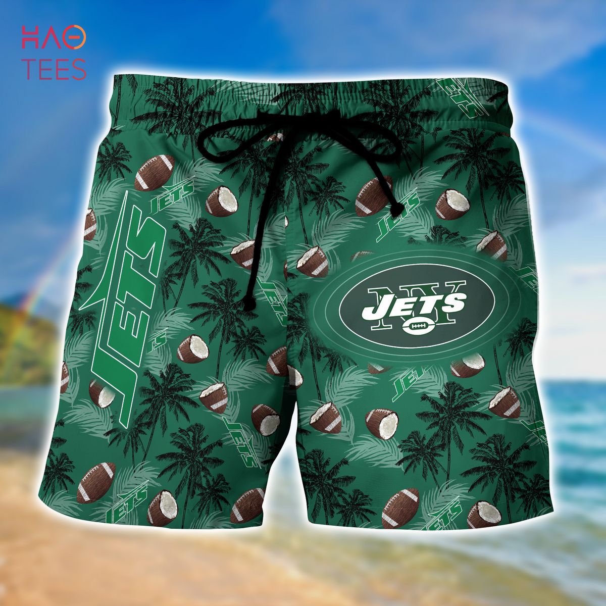 NEW York Jets NFL Hawaiian Shirt And Short NEW York Jets NFL Hawaiian Shirt And Short