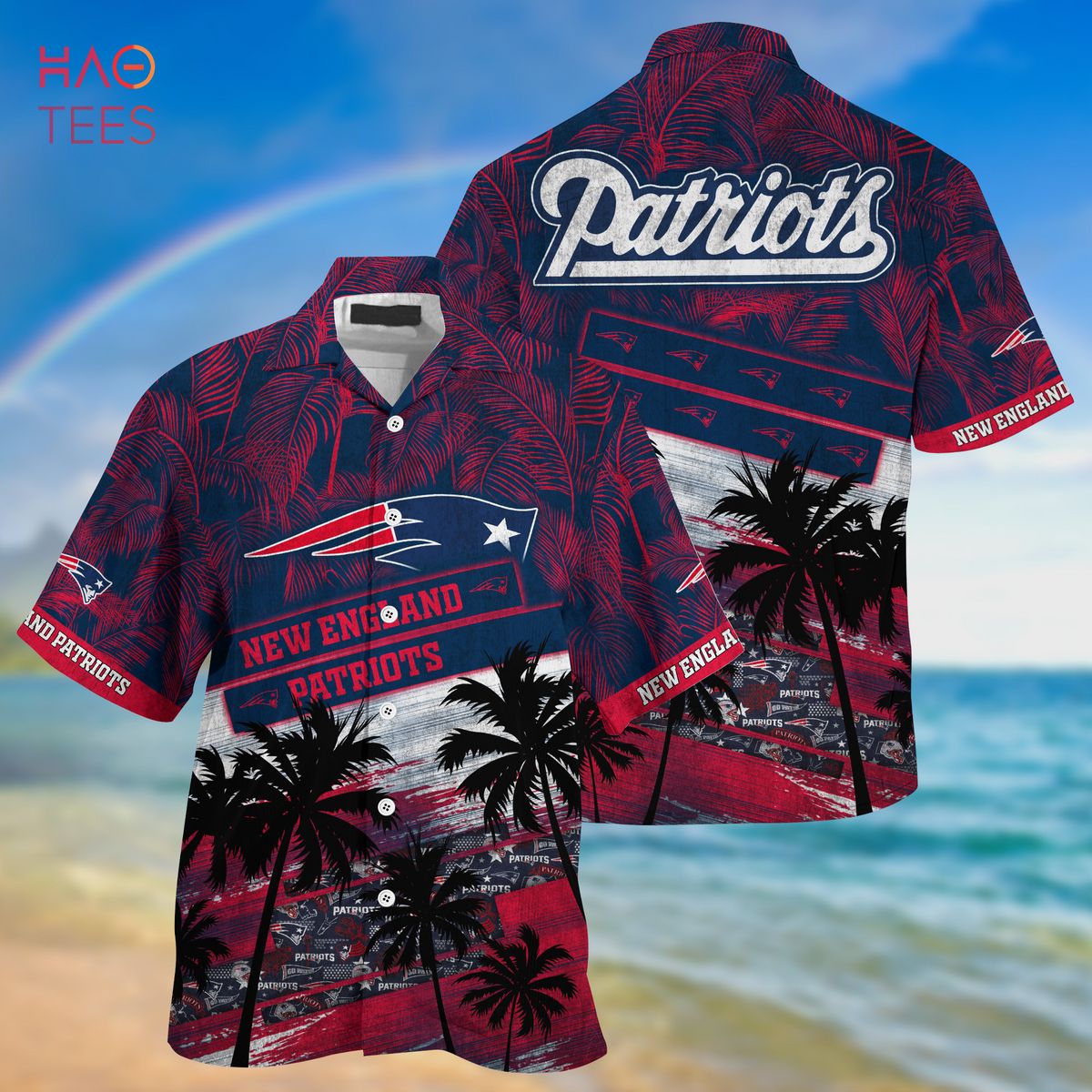 TREND New England Patriots NFL Trending Summer Hawaiian Shirt