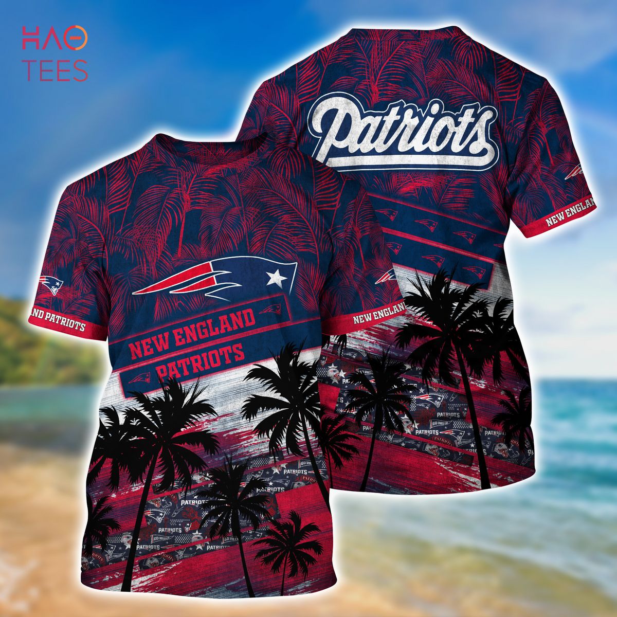 TREND New England Patriots NFL Trending Summer Hawaiian Shirt