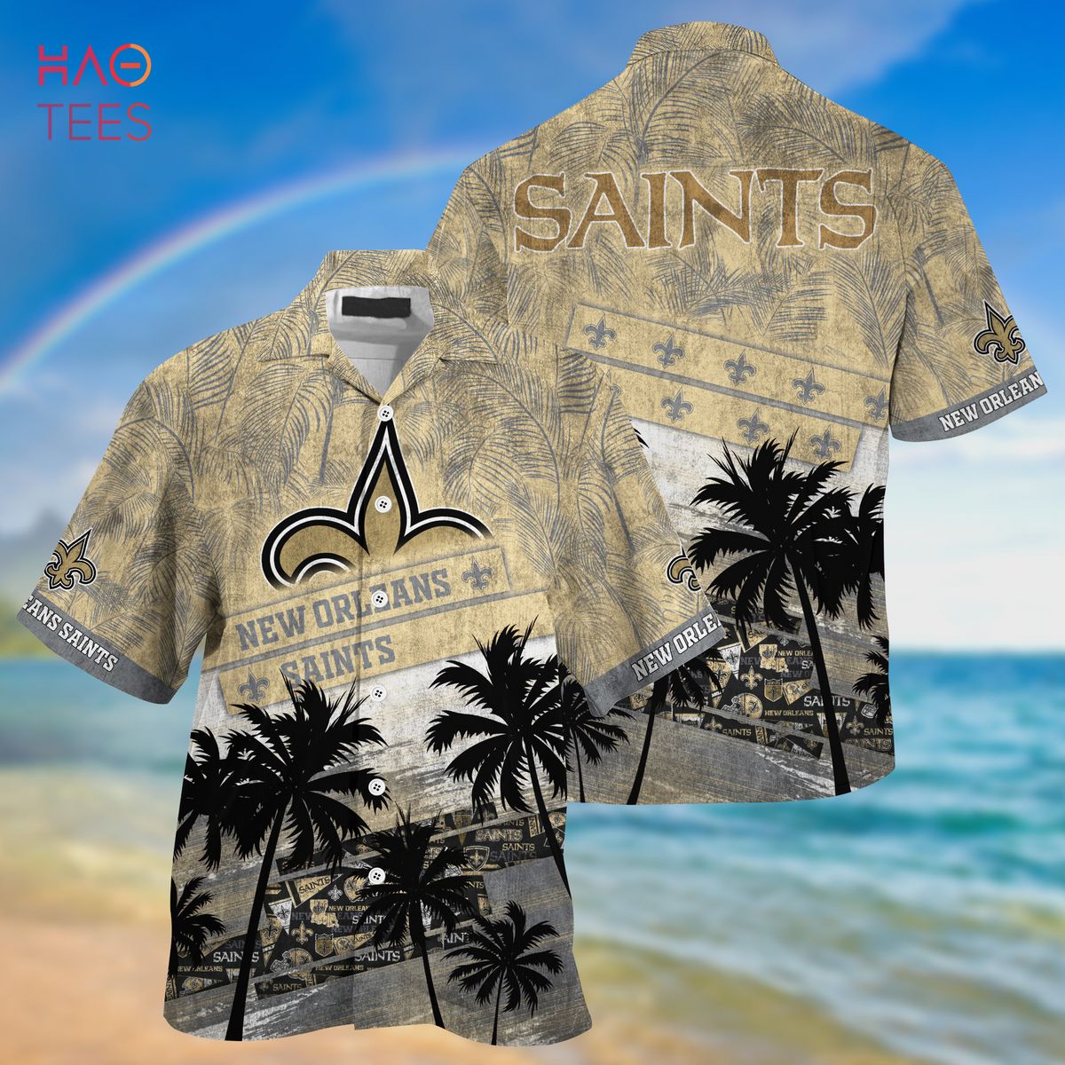 TREND New Orleans Saints NFL Trending Summer Hawaiian Shirt TREND New Orleans Saints NFL Trending Summer Hawaiian Shirt