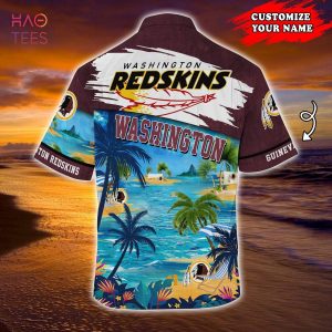 BEST] Washington Redskins NFL Customized Summer Hawaiian