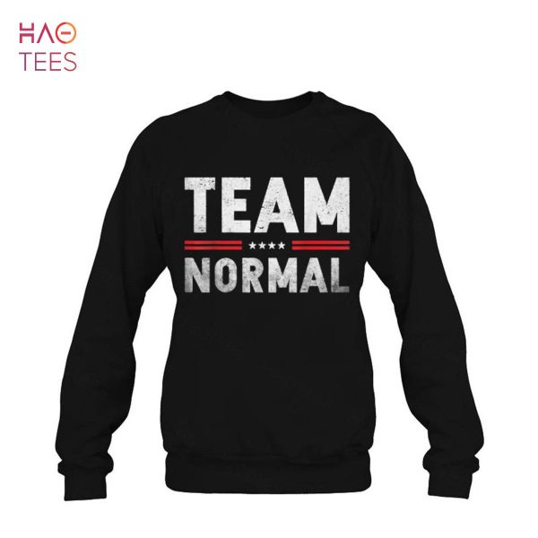 Team Normal Trump And America Flag Anti Biden Vintage Shirt