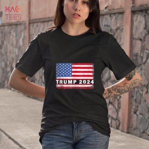 Trump 2024 Ultra Maga 2024 T – Shirt USA Flag American Shirt