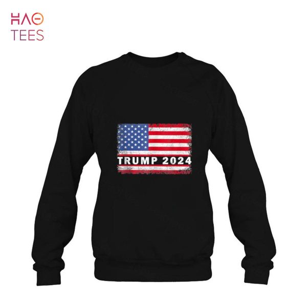 Trump 2024 Ultra Maga 2024 T - Shirt USA Flag American Shirt