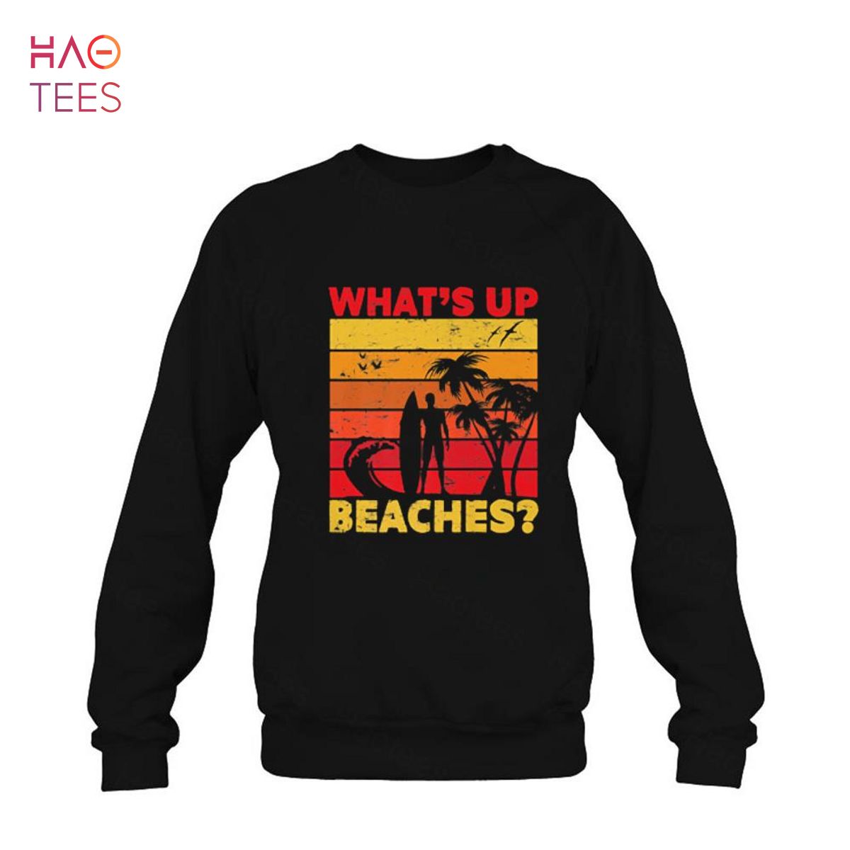 What's Up Beaches Palm Tree Sea Beach Shirt