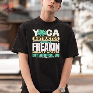Yoga Instructor Meditation Fitness Exercise Meditate Shirt