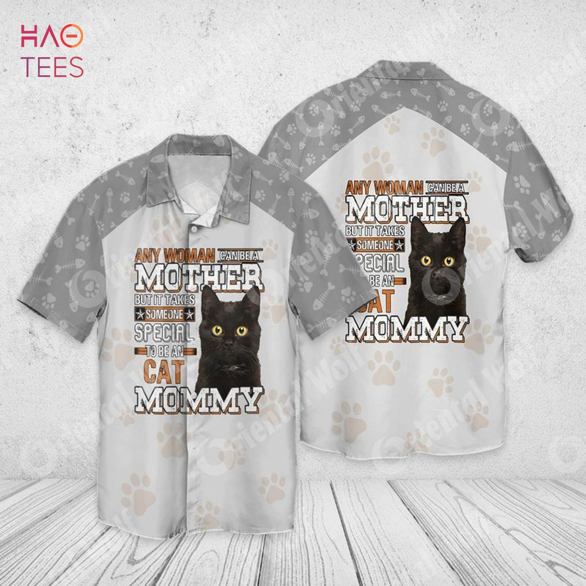 Cat Any Woman Can Be A Mother But It Takes Someone Special To Be An Cat Mommy Hawaiian Shirt Cat Any Woman Can Be A Mother But It Takes Someone Special To Be An Cat Mommy Hawaiian Shirt