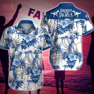 Daddysaurus Tropical Hawaiian Shirt