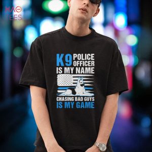 American Flag K9 Police Officer Sweatshirt Shirt
