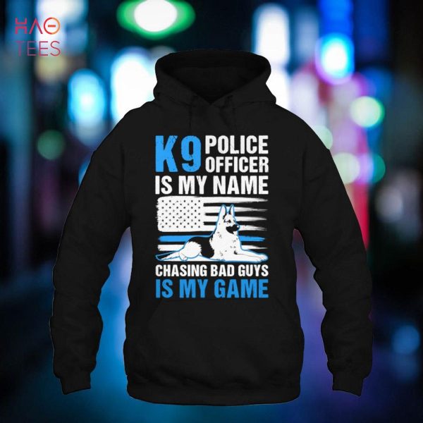 American Flag K9 Police Officer Sweatshirt Shirt