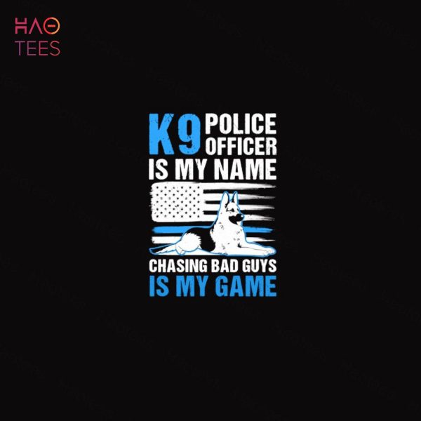 American Flag K9 Police Officer Sweatshirt Shirt