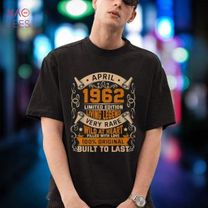 Anniversaire Original April 1962 Shirt