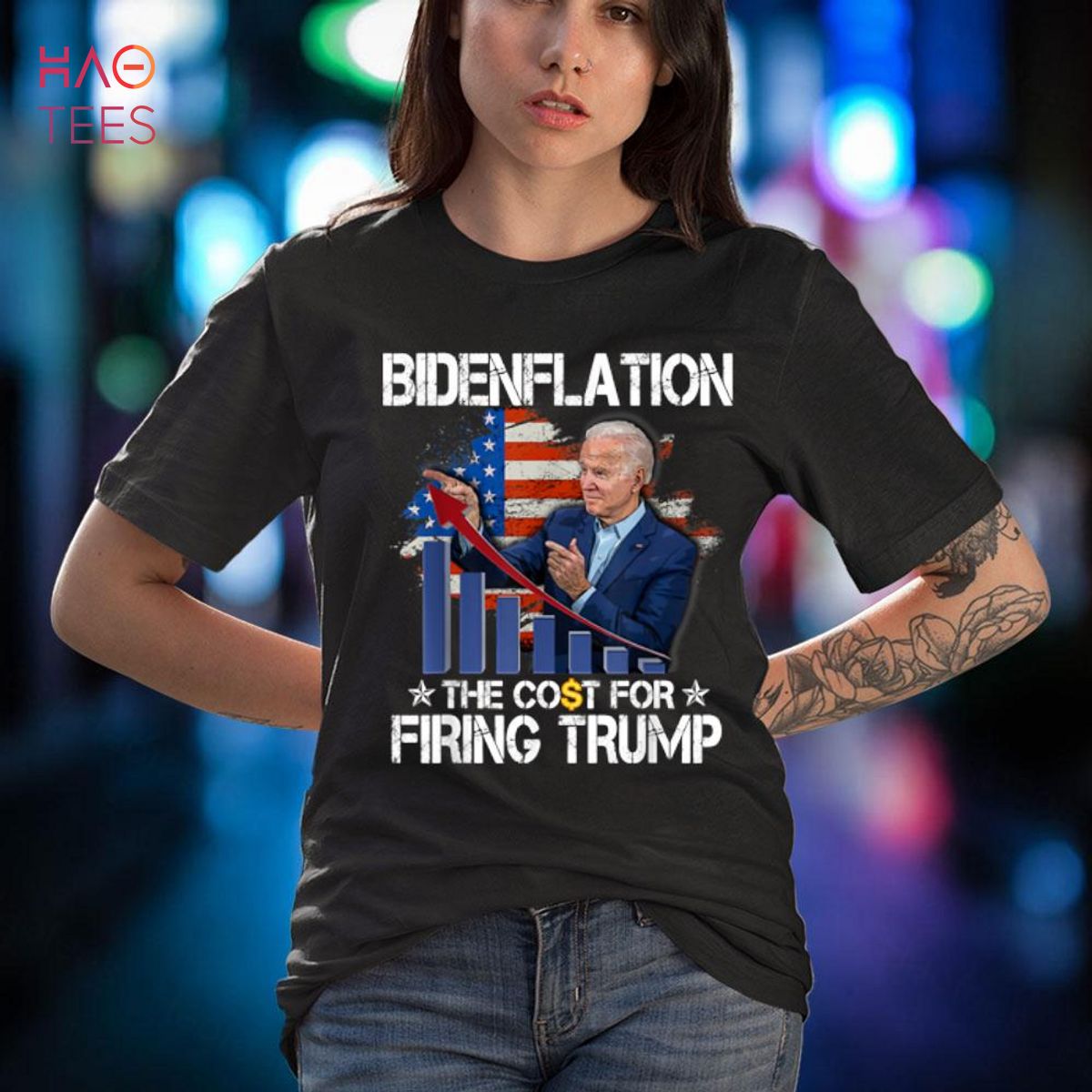 Bidenflation The Cost For Firing Trump Funny Joe Biden 2022 Shirt Bidenflation The Cost For Firing Trump Funny Joe Biden 2022 Shirt
