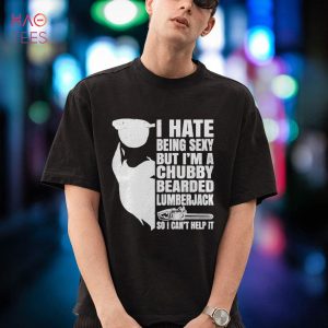 Funny Chainsaw Sexy Chubby Bearded lumberjack woodworking Shirt