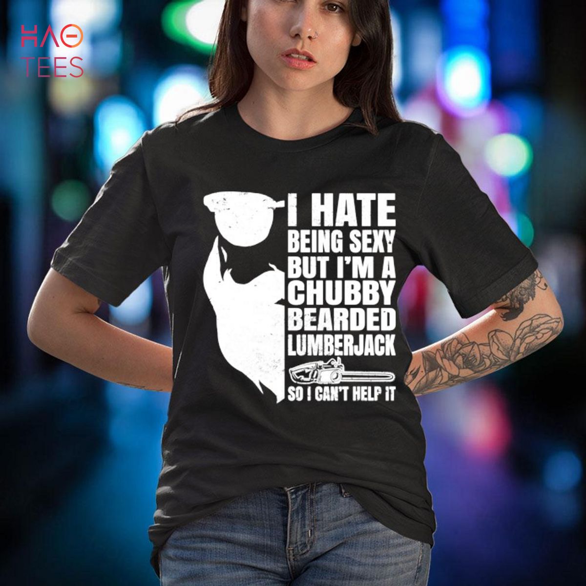 Funny Chainsaw Sexy Chubby Bearded lumberjack woodworking Shirt Funny Chainsaw Sexy Chubby Bearded lumberjack woodworking Shirt