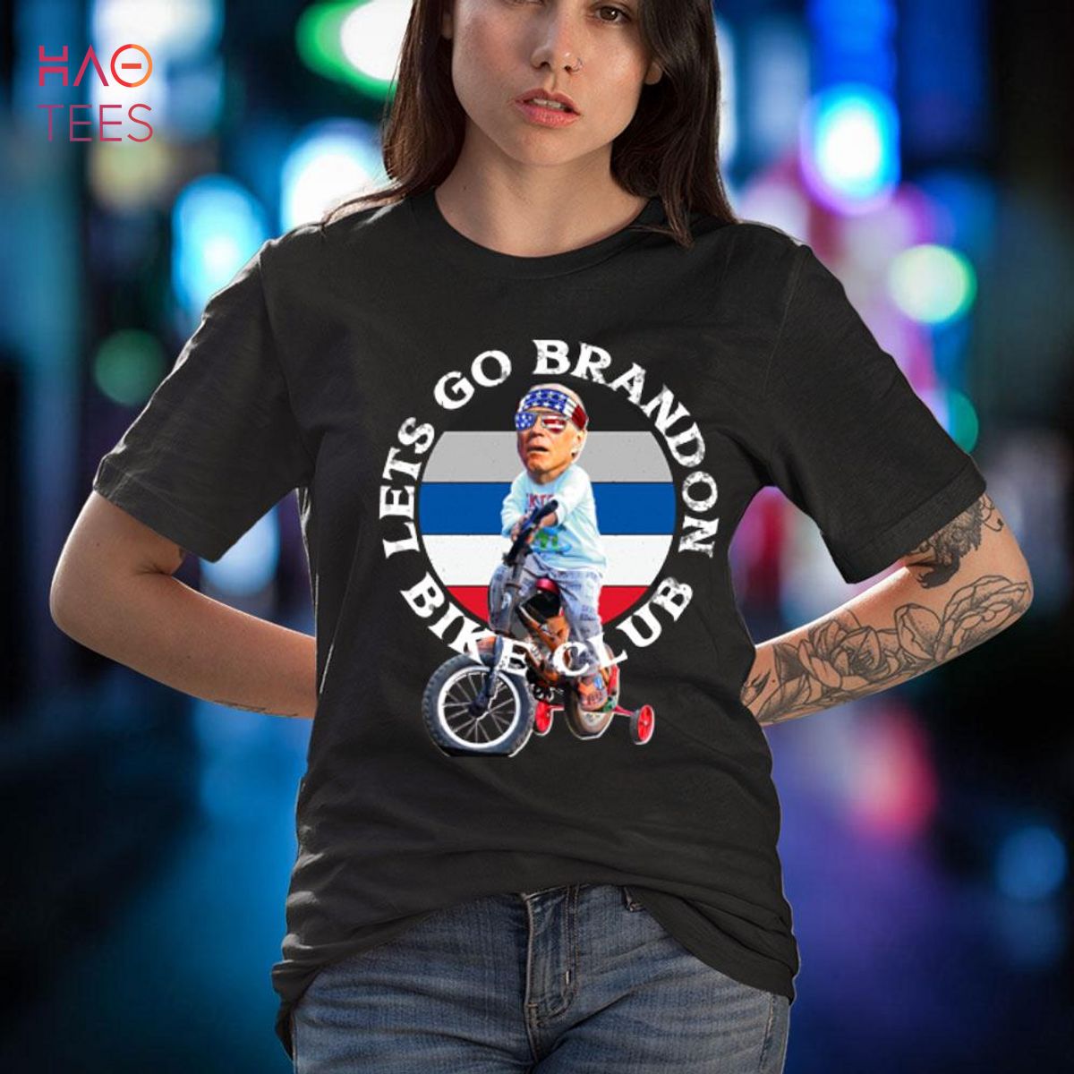 Joe Biden Bicycle Crash Bike Wreck I'm Good RIDIN With Biden Shirt
