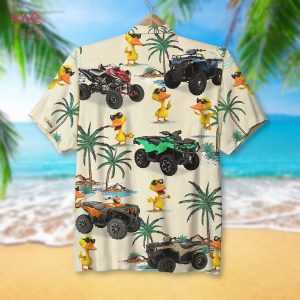 BEST ATV Racing Duck Hawaiian Shirt