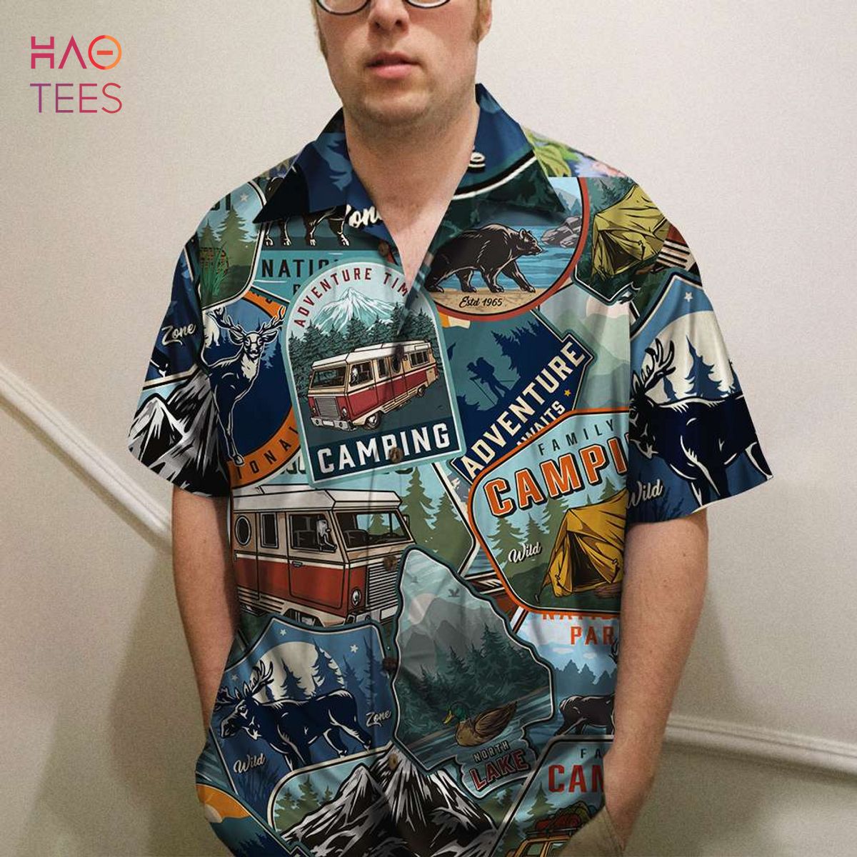 Camping Adventure time Hawaiian Shirt, Aloha Shirt Camping Adventure time Hawaiian Shirt, Aloha Shirt