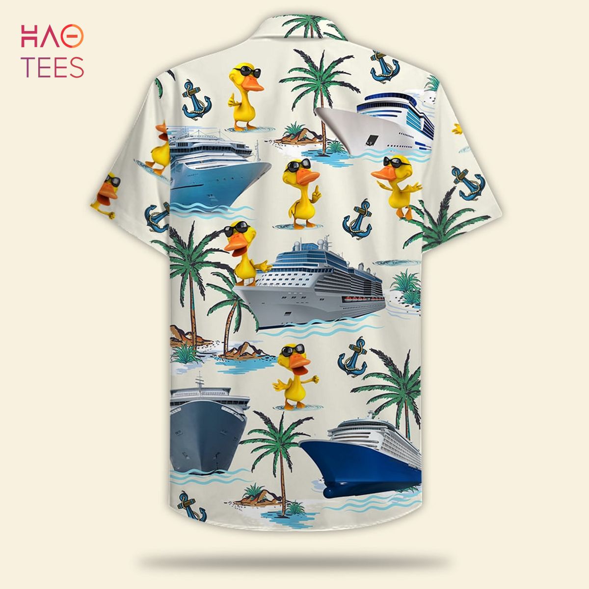 BEST Cruising Duck Hawaiian Shirt Gift for Cruise Trips