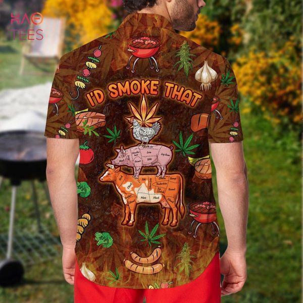 BEST BBQ I’d smoke that Hawaiian Shirt