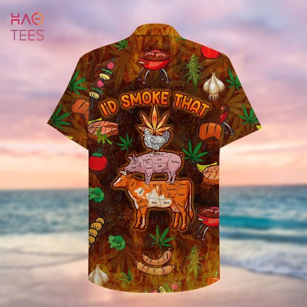 BEST BBQ I’d smoke that Hawaiian Shirt