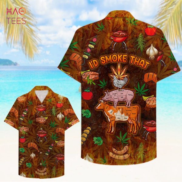 BEST BBQ I’d smoke that Hawaiian Shirt