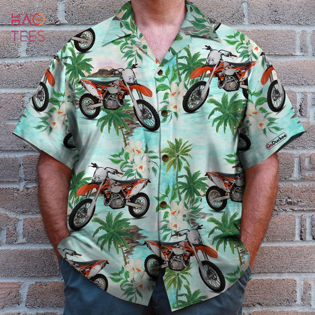 Custom Photo - Motocross Hawaiian Shirt