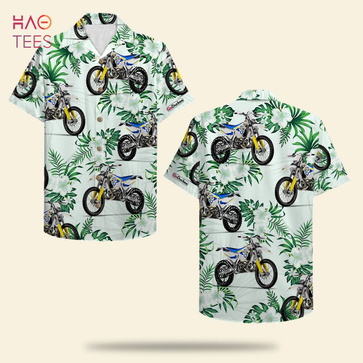 BEST Custom Photo Motocross Hawaiian Shirt