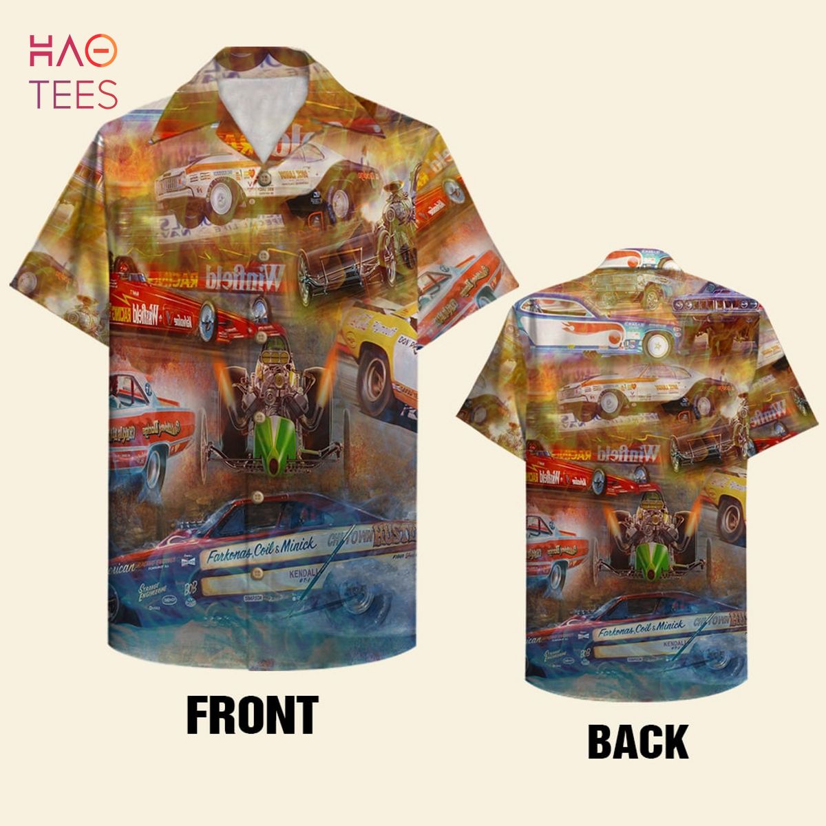BEST Drag Racing Hawaiian Shirt