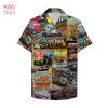 Duck Truck Pattern Hawaiian Shirt, Aloha