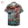 Duck Truck Pattern Hawaiian Shirt, Aloha