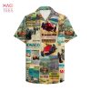 Barbell Pattern Gym Hawaiian Shirt