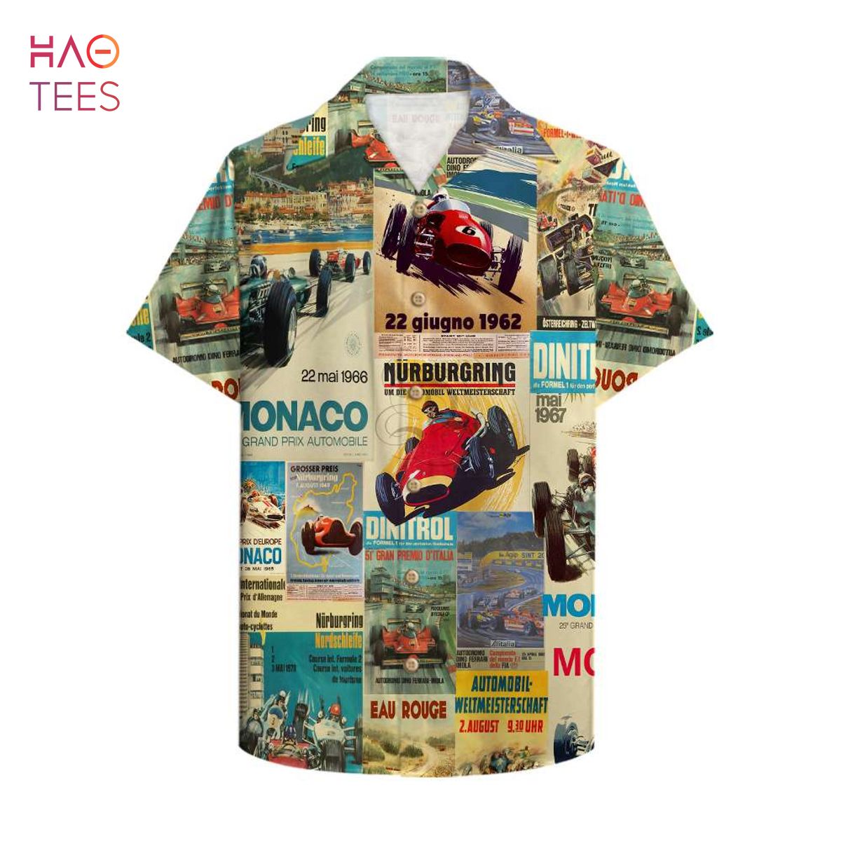Formula One Hawaiian Shirt, Aloha Shirt