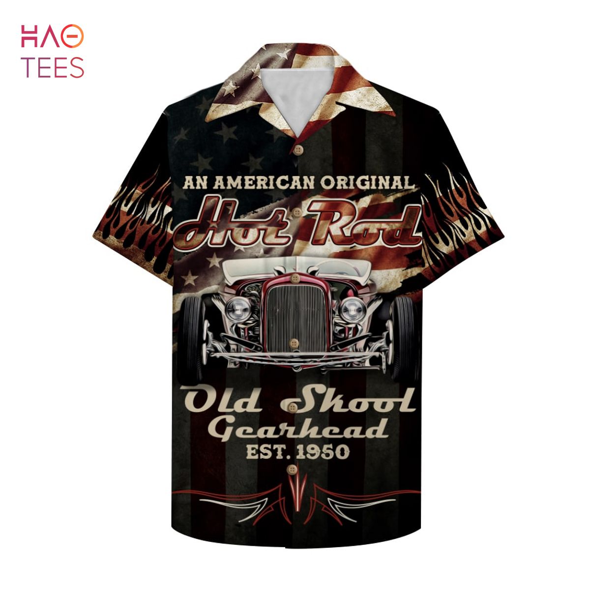 Hot Rod An American original hot rod Old skool gearhead Custom Hawaiian Shirt, Aloha Shirt