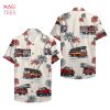 BEST Fire Truck Hawaiian Shirt