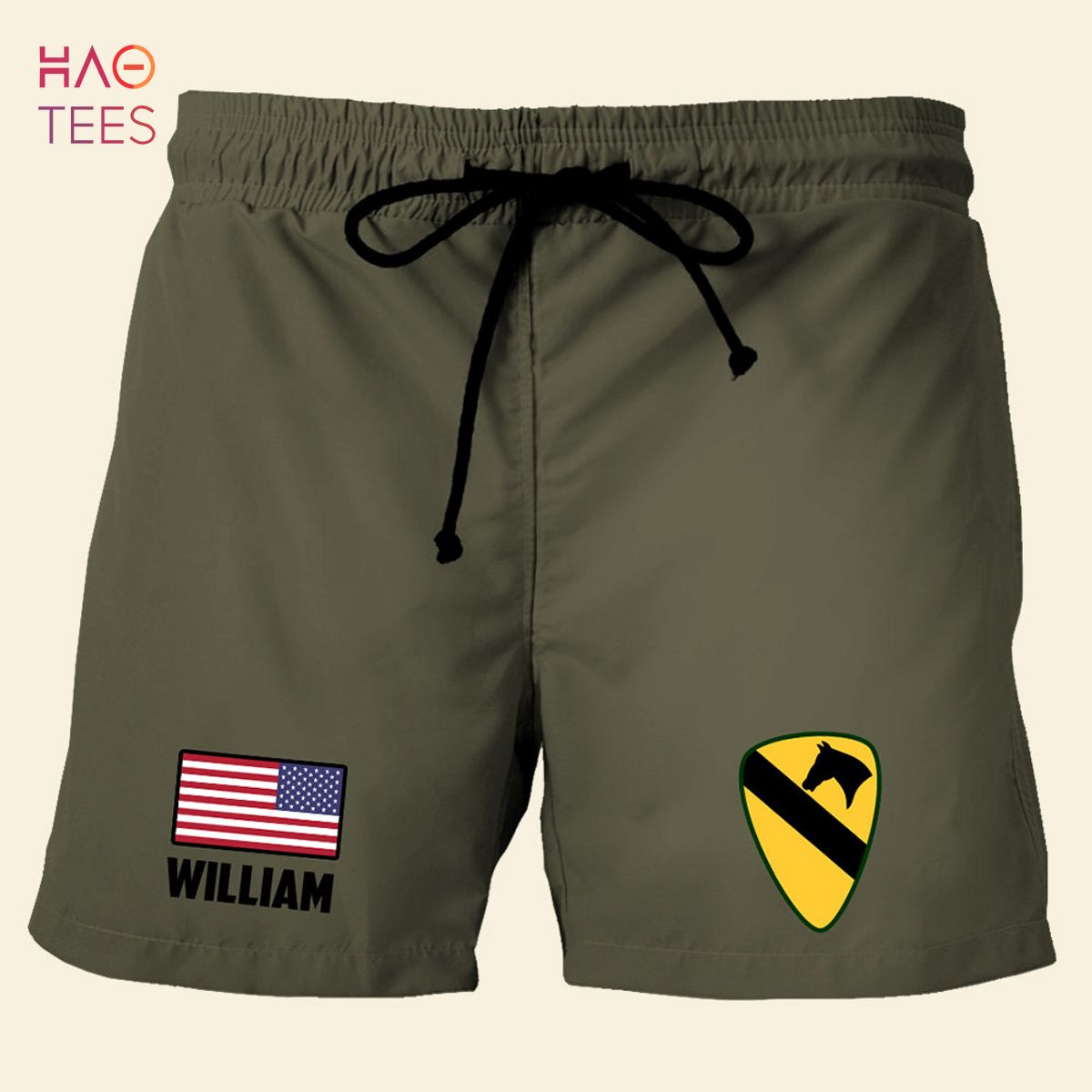 I Walked The Walk, Personalized Veteran Hawaiian Shirt and Shorts I Walked The Walk, Personalized Veteran Hawaiian Shirt and Shorts