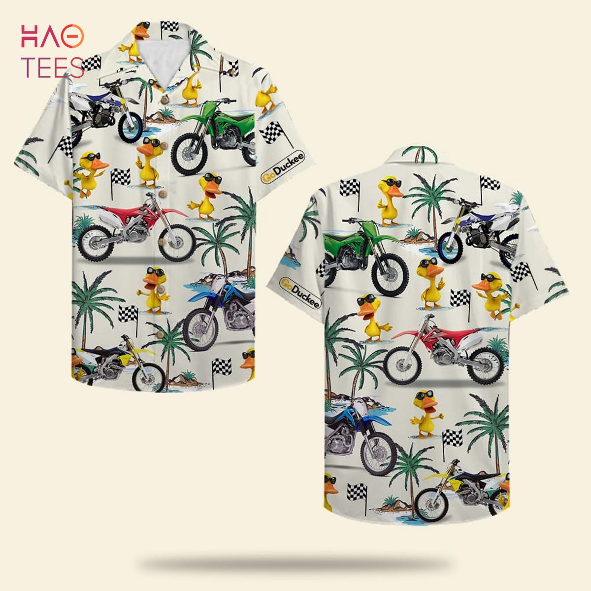 Motocross and Swag Duck, Hawaiian Shirt