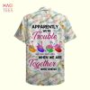 Tractor & Floral Pattern Personalized Farmer Hawaiian Shirt Tractor & Floral Pattern Personalized Farmer Hawaiian Shirt