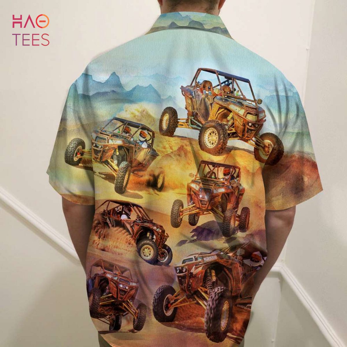 UTV Car Pattern Personalized Hawaiian Shirt UTV Car Pattern Personalized Hawaiian Shirt
