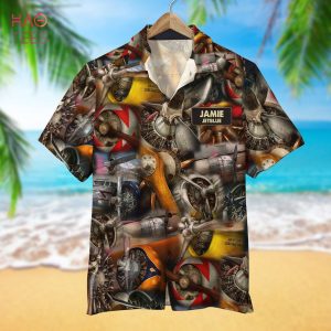 Pilot Propeller Hawaiian Shirt