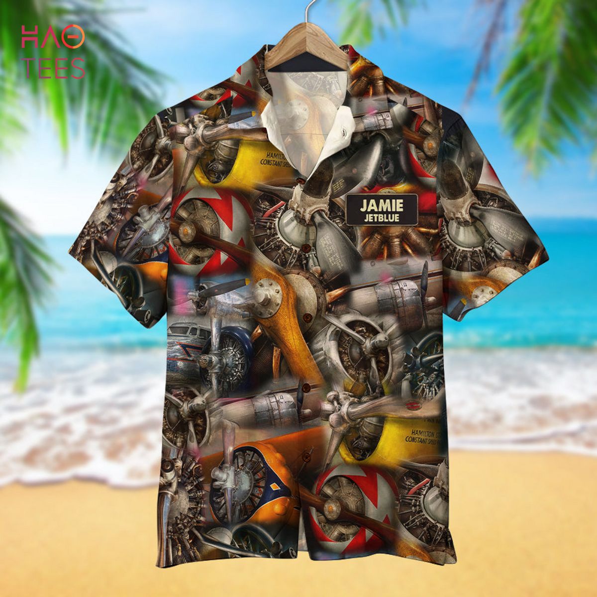 Pilot Propeller Hawaiian Shirt Pilot Propeller Hawaiian Shirt