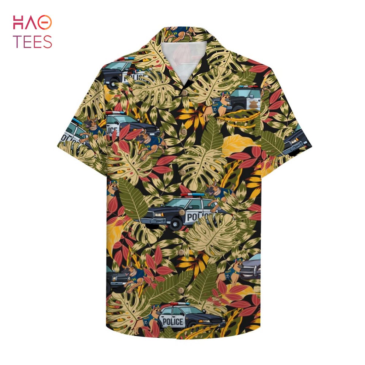 Police Dog Hawaiian Shirt, Aloha Shirt