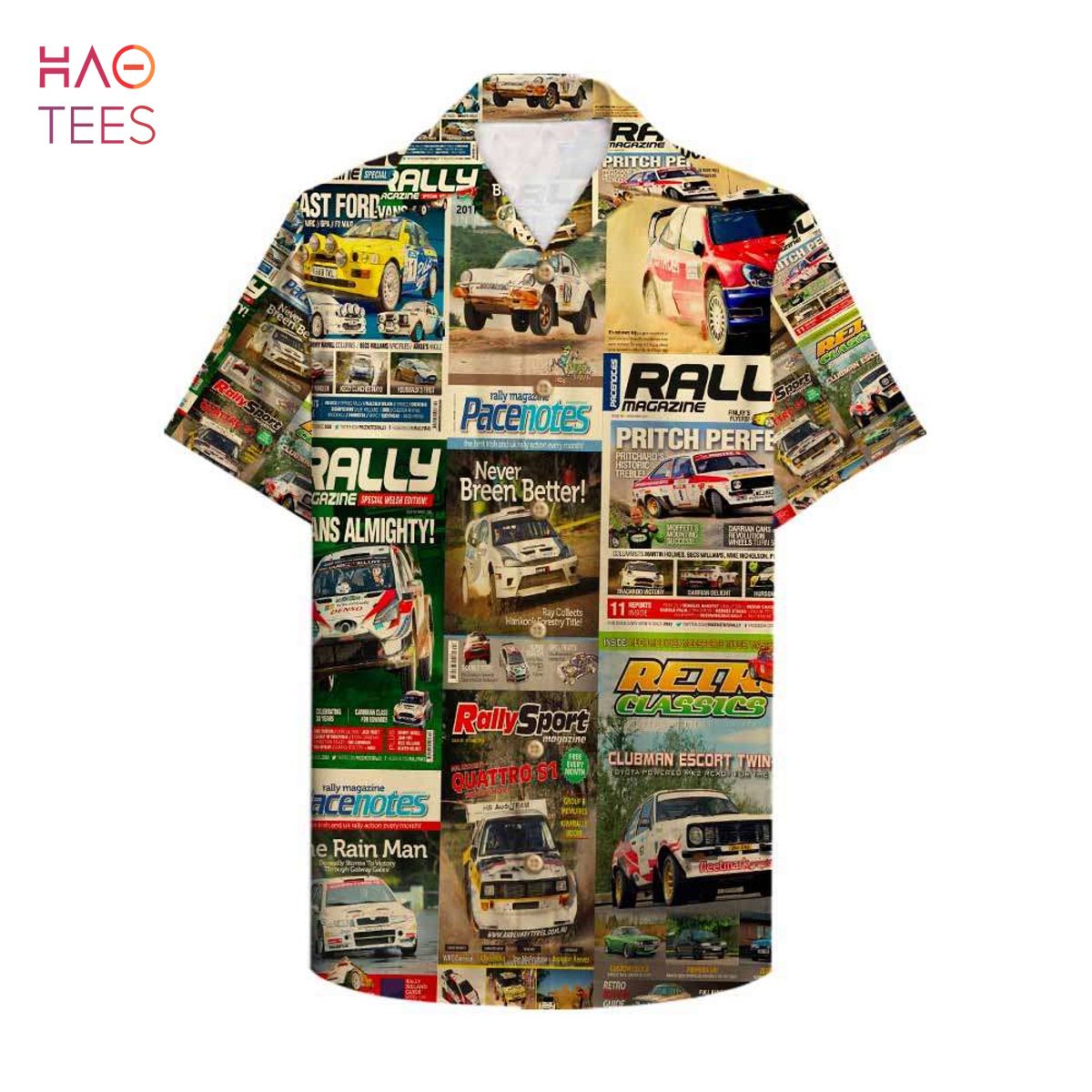 Rallying Magazine Hawaiian Shirt, Aloha Shirt Rallying Magazine Hawaiian Shirt, Aloha Shirt