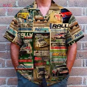 Rallying Magazine Hawaiian Shirt, Aloha Shirt