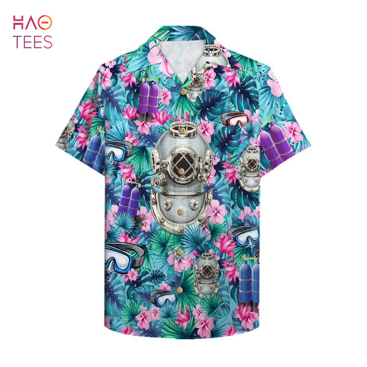 Scuba diving Hawaiian Shirt, Aloha Shirt Scuba diving Hawaiian Shirt, Aloha Shirt