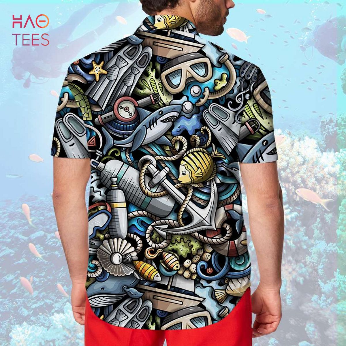 BEST Scuba diving Hawaiian Shirt, Aloha Shirt