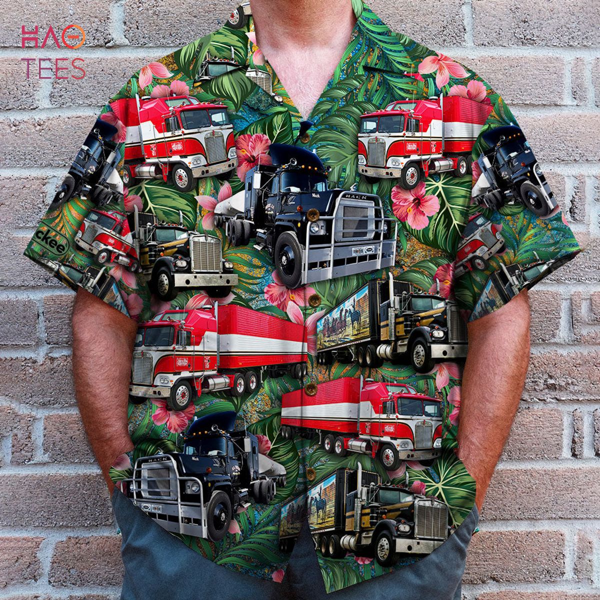 Gift For Trucker Lovers Trucker Hawaiian Shirt Gift For Trucker Lovers Trucker Hawaiian Shirt