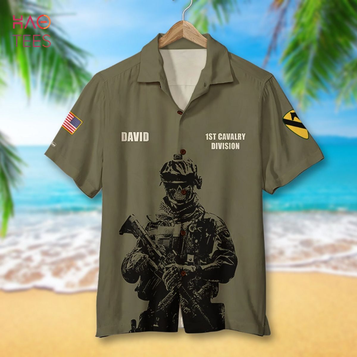 Custom Military Unit A Blank Check Payable Hawaiian Shirt Custom Military Unit A Blank Check Payable Hawaiian Shirt
