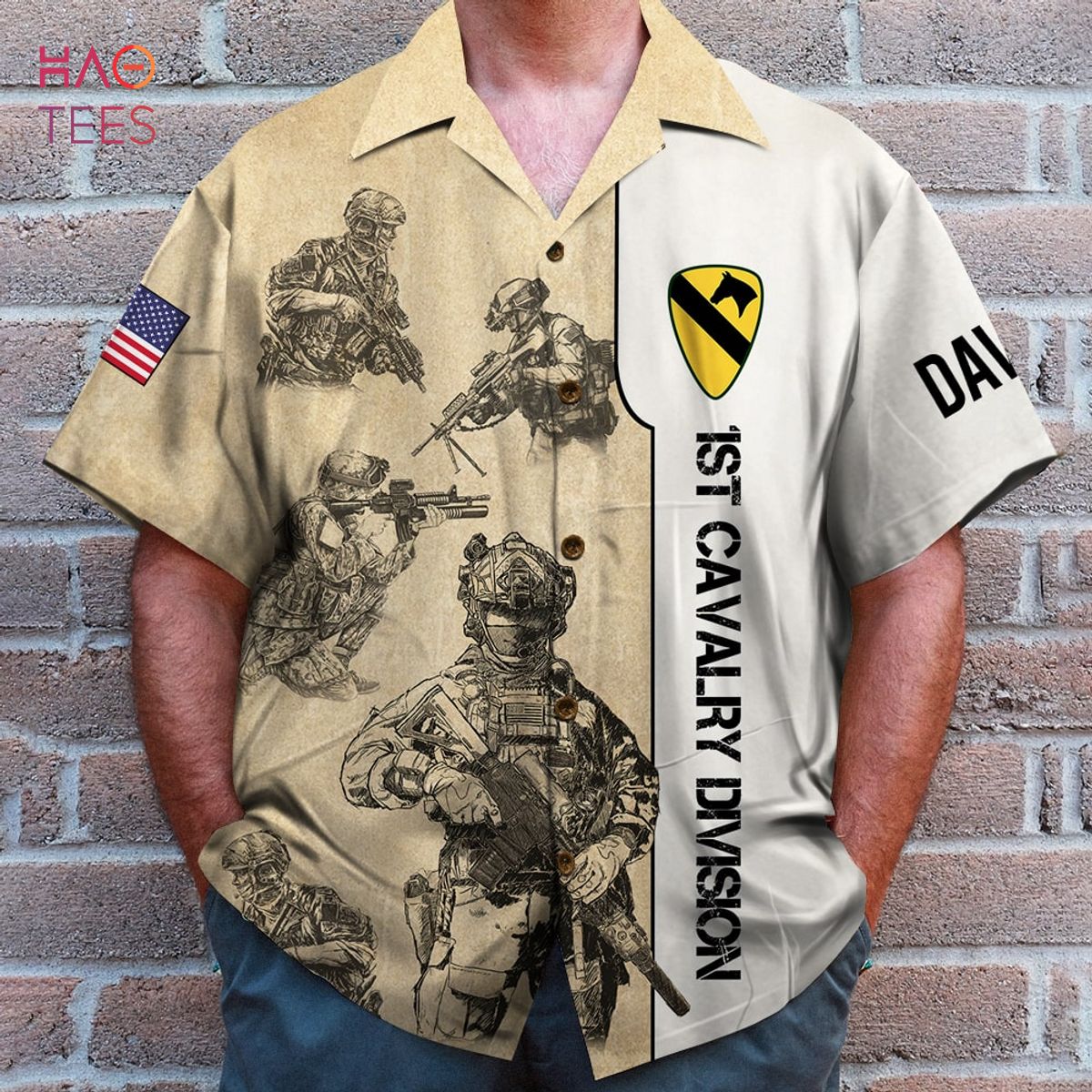 Veteran Hawaiian Shirt and Beach Shorts Veteran Hawaiian Shirt and Beach Shorts