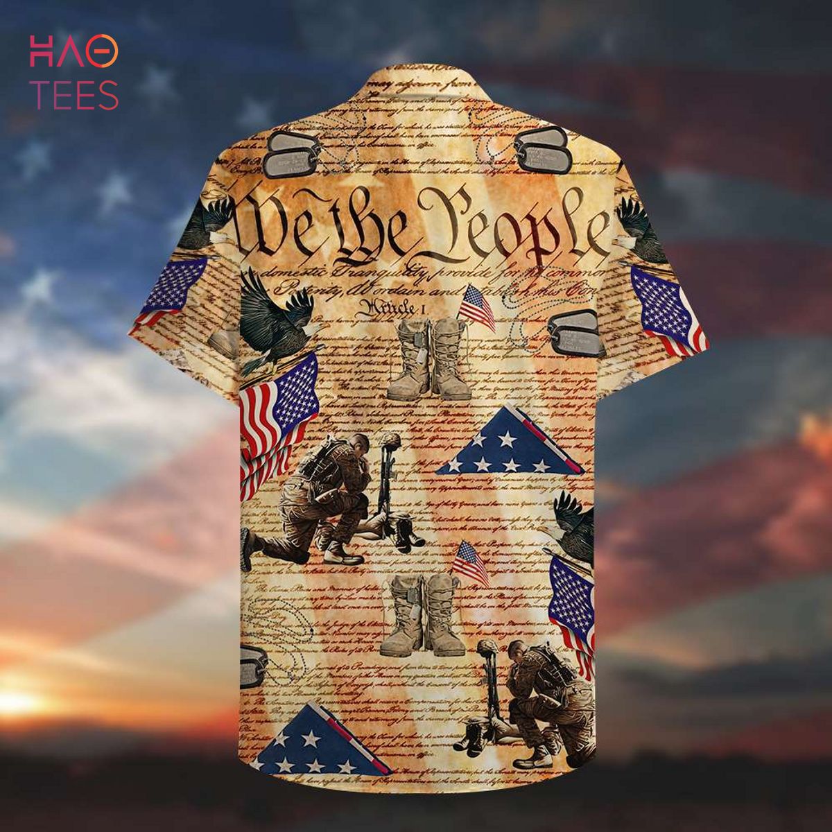 Veteran We the people Hawaiian Shirt, Aloha Shirt Veteran We the people Hawaiian Shirt, Aloha Shirt